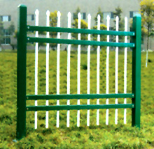 steel fence garrison steel fencing type a