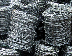 barbed wire