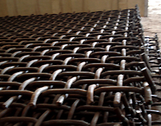 crimped wire mesh panel 