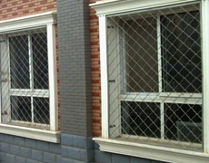 windows security guarding mesh