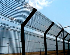 construction mesh fence