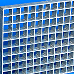 plug steel grating
