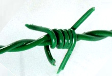 pvc barbed wire
