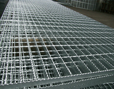 serrated steel grating