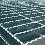 serrated steel grating