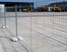 temporary fence