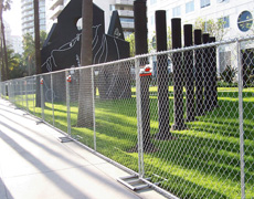 temporary fence